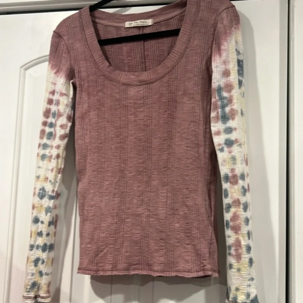 Free People We The‎ Free Big Sur Tie Dye Long Sleeve T-shirt S